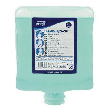 Deb Estesol Hair and Body Wash 2 Litre Cartridge HAB2LT