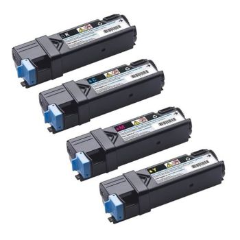 Dell PB-DELL2155HVAL High Yield CMYK Toner Cartridge Pack (Save 