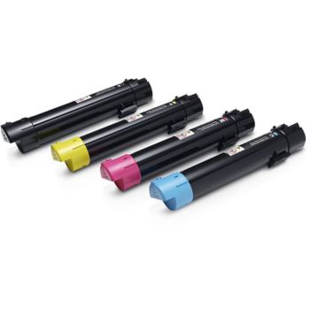 Dell PB-DELLC5765VAL CMYK Toner Cartridge Pack (CMY - 12K, Black 18K)