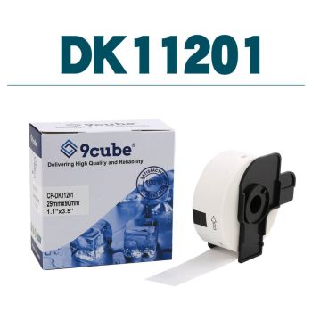 Compatible Brother DK11201 29mm x 90mm Standard Address Labels (400 Labels)