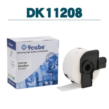 Compatible Brother DK11208 38mm x 90mm Large Address Labels (400 Labels)