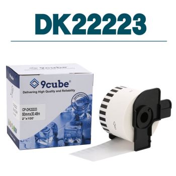 Compatible Brother DK22223 50mm Continuous Paper Label Roll 