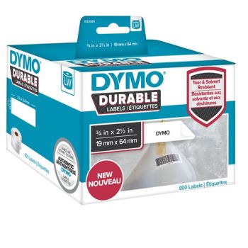 Dymo LabelWriter LW 1933085 Durable Barcode Labels (19x64mm) 900 Labels
