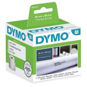 Dymo 1983172 DirectLabel White Labels (89x36cm) 1983172