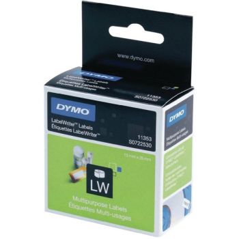 DYMO 11353 - Multipurpose Labels 25x13mm (1 x 1,000 labels) S0722530