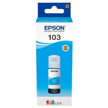 Epson 103 Cyan Ink Bottle (7,500 Pages*) C13T00S24A10