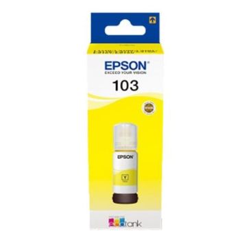 Epson 103 Yellow Ink Bottle (7,500 Pages*) C13T00S44A10