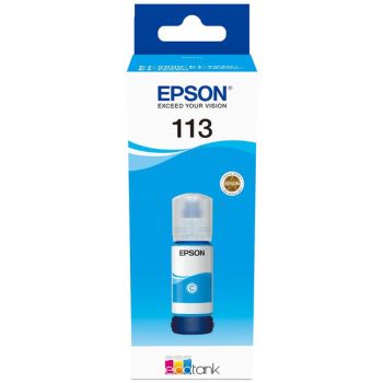 Epson 113 Cyan Ink Bottle (6,000 Pages*) C13T06B240