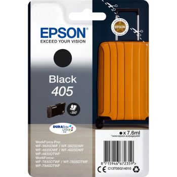 Epson 405 Black Ink Cartridge (350 Pages*) C13T05G14010