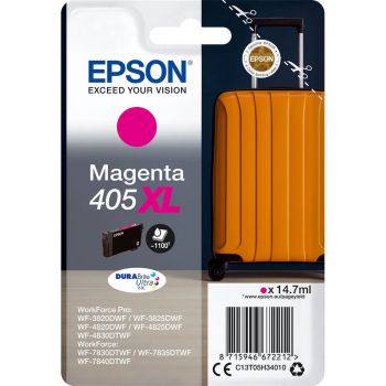 Epson 405XL Magenta Ink Cartridge (1,100 Pages*) C13T05H34010