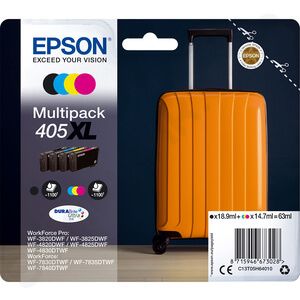 Epson 405XL CMYK Ink Cartridge Multipack C13T05H64010