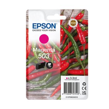 Epson 503 Standard Magenta Ink Cartridge (165 Pages*) C13T09Q34010