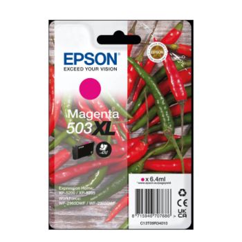 Epson 503XL High Capacity Magenta Ink Cartridge (470 Pages*) C13T09R34010