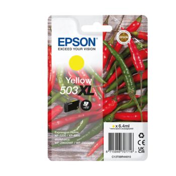 Epson 503XL High Capacity Yellow Ink Cartridge (470 Pages*) C13T09R44010