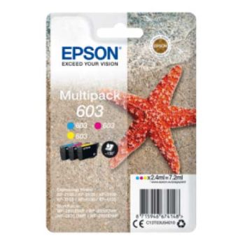 Epson 603 C13T03U54010 CMY Ink Cartridge Multipack 
