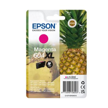 Epson 604XL Pineapple High Capacity Magenta Ink Cartridge (350 Pages*) C13T10H34010