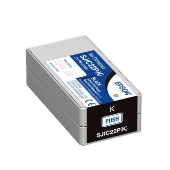 Epson C33S020601 SJIC22PK Black Ink Cartridge (33ml)