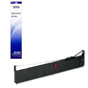 Epson C13S015384 Black Nylon Ribbon (15000 characters*)