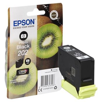 Epson C13T02F14010 Photo Black 202 Claria Premium Ink (400 Pages)