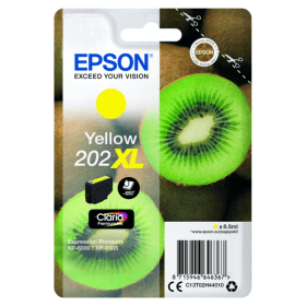 Epson C13T02H44010 Yellow 202XL Claria Premium Ink (650 Pages)