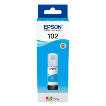 Epson 102 EcoTank Cyan Ink Bottle (6,000 Pages*) C13T03R240