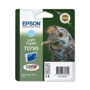 Epson T0795 Light Cyan Ink Cartridge (11ml) C13T07954010