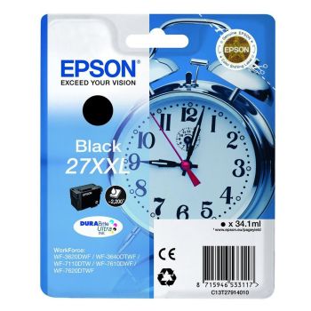 Epson C13T27914012 27XXL Black Ink Cartridge (2,200 Pages*)