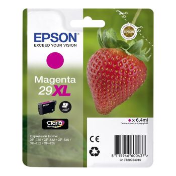 Epson C13T29934010 29XL T2993 High Yield Magenta Ink Cartridge (450 pages*)