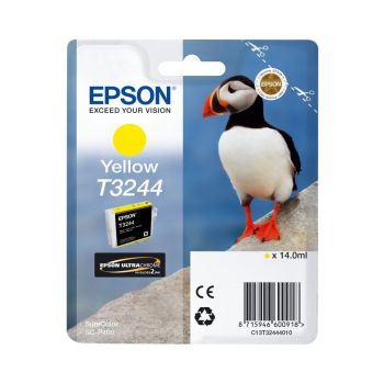 Epson C13T32444010 T3244 Yellow Ink Cartridge (14ml)