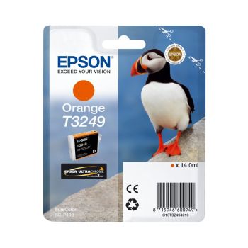 Epson C13T32494010 T3249 Orange Ink Cartridge (14ml)