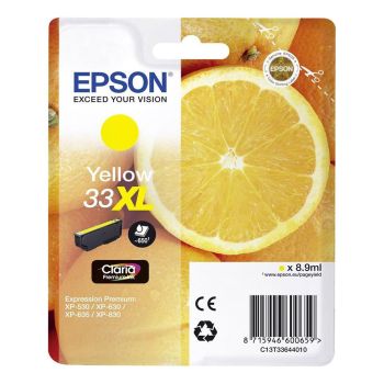 Epson T3364 High Yield 33XL Yellow Ink Cartridge (8.9ml) C13T33644010