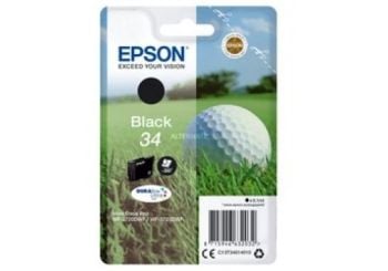 Epson 34 C13T34614010 Black Standard Capacity Ink Cartridge (350 Pages*)