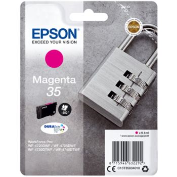 Epson 35 C13T35834010 Standard Capacity Magenta Ink Cartridge (650 Pages*)