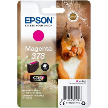 Epson C13T37834010 378 Claria Photo HD Ink Magenta (360 Pages)