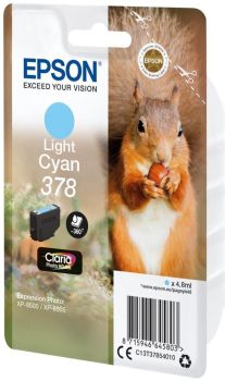 Epson C13T37824010 378 Claria Photo HD Ink Cyan (360 Pages)