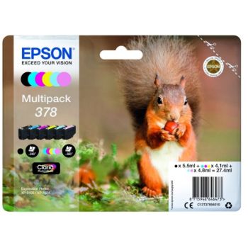 Epson C13T37884010 378 Claria Photo HD Ink Multipack
