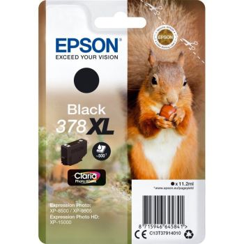 Epson C13T37914010 378XL Claria Photo HD Ink Black (500 Pages)