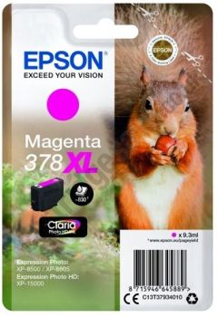 Epson C13T37934010 378XL Claria Photo HD Ink Magenta (830 Pages)