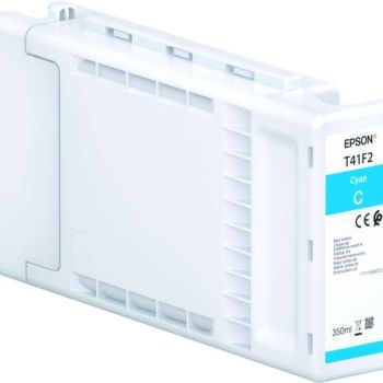 Epson T41F2 UltraChrome XD2 Cyan High Yield Ink Cartridge (350ml) C13T41F240