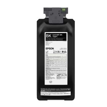 Epson SJIC48P-BK Black Ink Cartridge (Only For BK Printer) C13T55P140