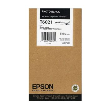 Epson T6021 Photo Black Ink Cartridge (110ml) C13T602100