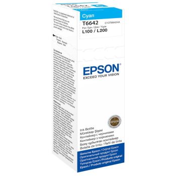 Epson C13T664240 T6642 Cyan Ink Bottle (6,500 pages*)