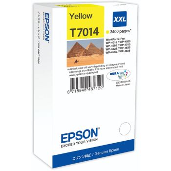Epson C13T70144010 T7014 Extra High Yield Yellow Ink Cartridge (3,400 pages*)