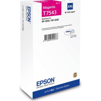 Epson C13T754340 T7543 XXL Magenta Extra High Capacity Ink Cartridge (7,000 pages*)