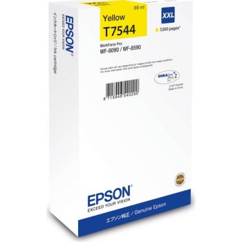Epson C13T754440 T7544 XXL Yellow Extra High Capacity Ink Cartridge (7,000 pages*)