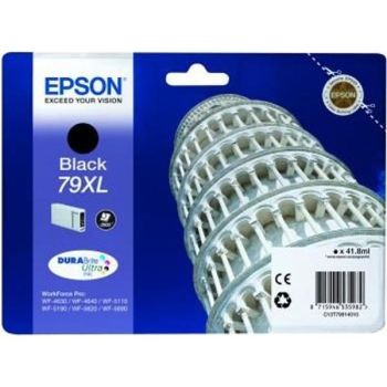 Epson C13T79014010 79XL Black Ink Cartridge (2,600 Pages*)