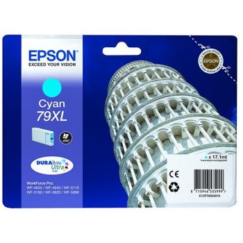 Epson C13T79024010 79XL Cyan Ink Cartridge (2,000 Pages*)