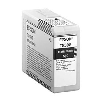 Epson C13T850800 T850800 Matte Black Ink Cartridge (80ml)
