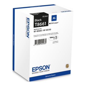 Epson C13T866140 T8661 XL Black Ink Cartridge (2,500 pages*)