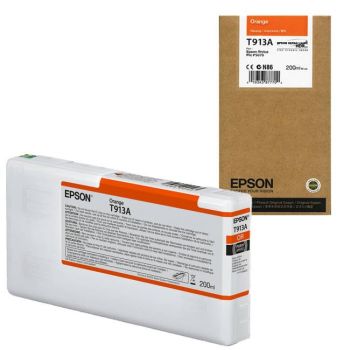 Epson Orange Ink Cartridge (200ml) C13T913A00